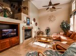 El Dorado Ranch San Felipe Rental Condo 322 - living room